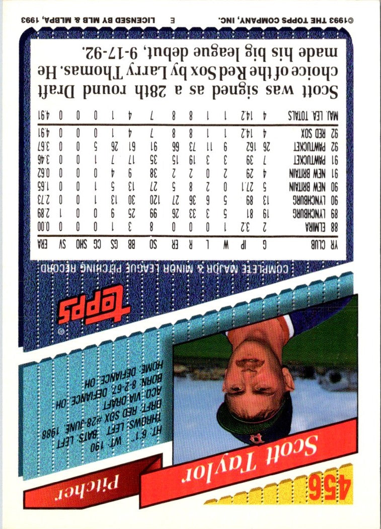 1993 Topps Scott Taylor