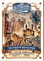 2012 Topps Allen & Ginter Historical Turning Points The French Revolution #HTP16