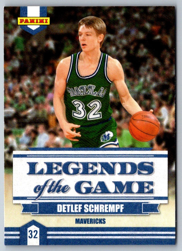 2009 Panini Legends of the Game Detlef Schrempf #6