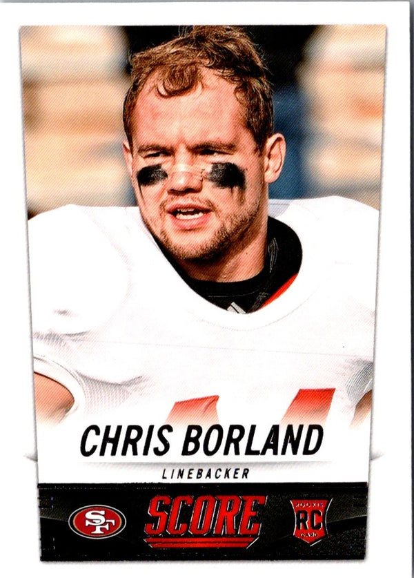 2014 Score Chris Borland #351 Rookie