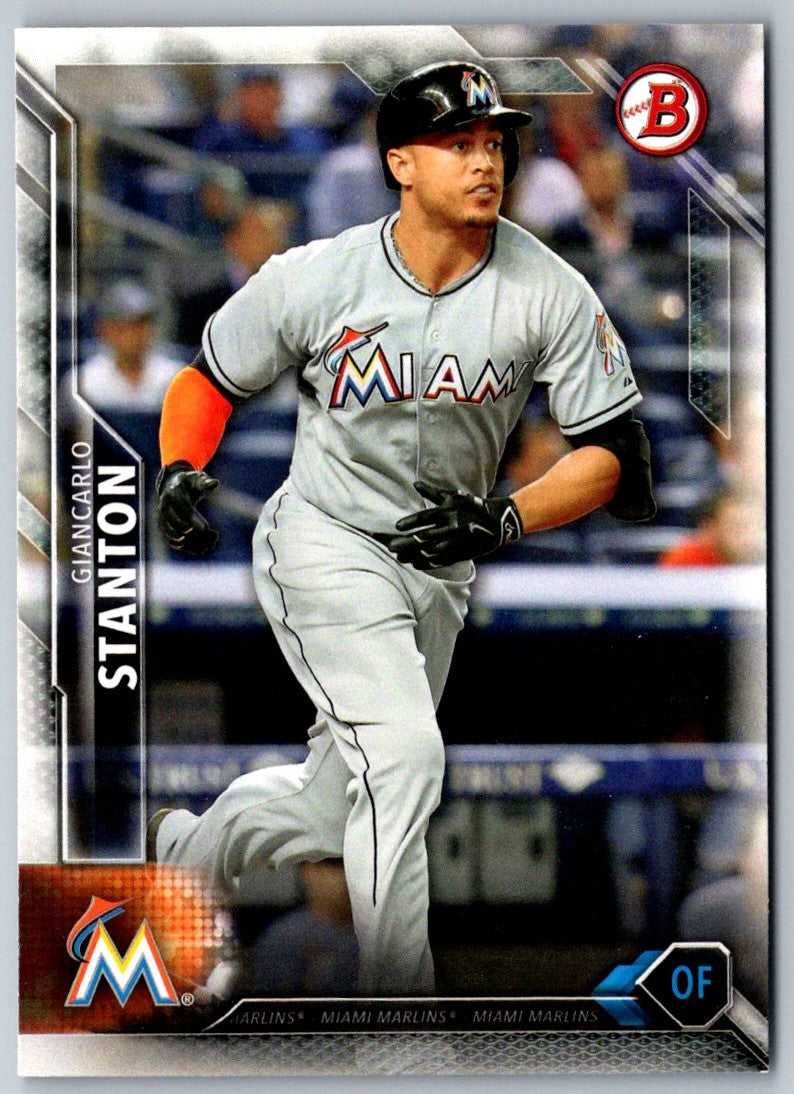 2016 Bowman Giancarlo Stanton