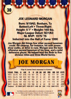 1993 Ted Williams Joe Morgan #30
