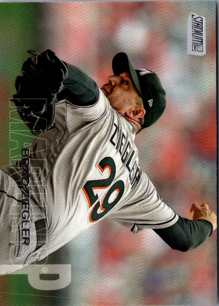 2018 Stadium Club Brad Ziegler