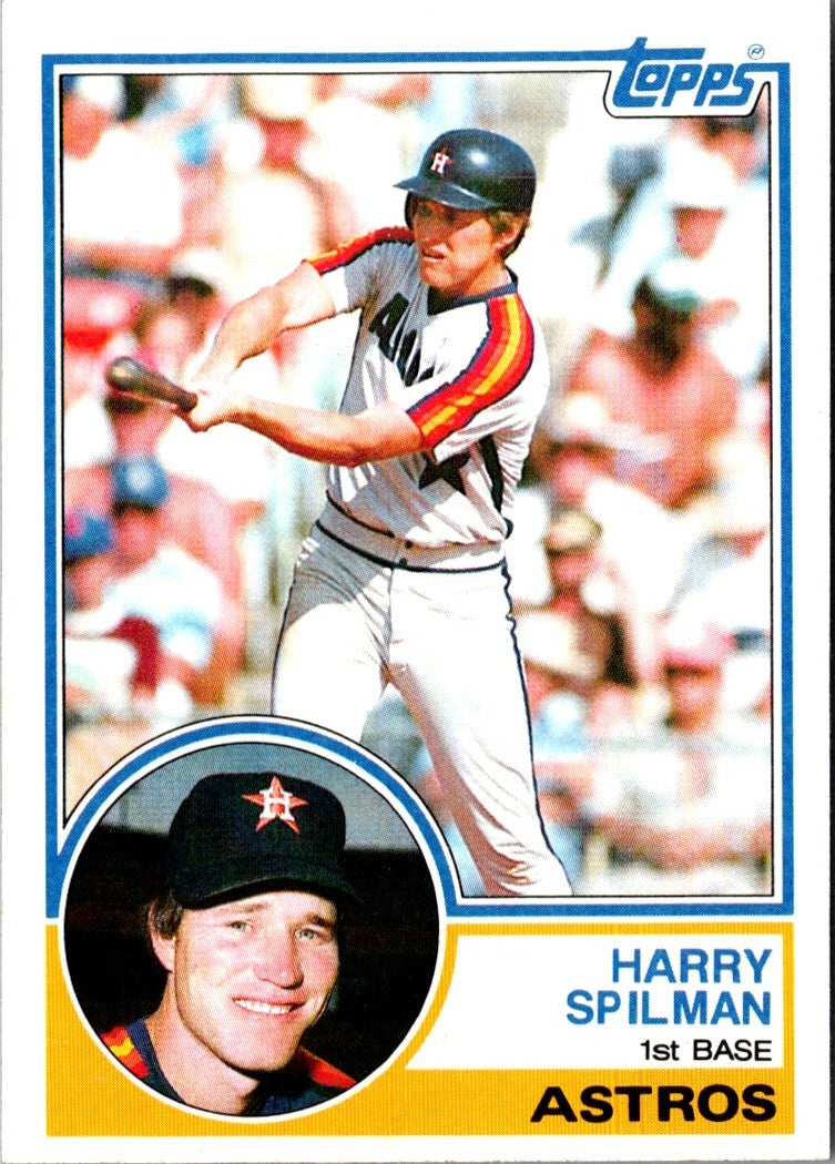 1983 Topps Harry Spilman