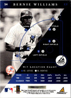 1997 Zenith Bernie Williams #24