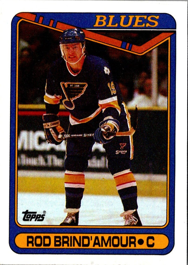 1990 Topps Rod Brind'Amour #332 Rookie