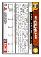 2008 Topps Kickoff Heath Miller #34