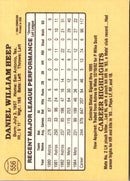 1985 Donruss Danny Heep