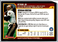 2000 Bowman Jeff Blake #39