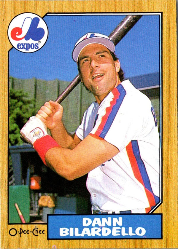 1987 O-Pee-Chee Dann Bilardello #217
