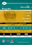 2007 Playoff Contenders Fred Taylor
