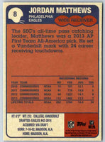 1991 Bowman BestFootball Jordan Matthews #8