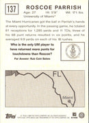 2009 Topps Magic Roscoe Parrish