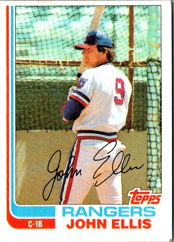 1982 Topps John Ellis #177