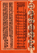 1988 O-Pee-Chee Herm Winningham