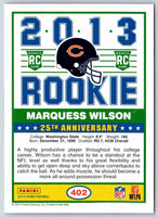 2012 Score Marquess Wilson #402