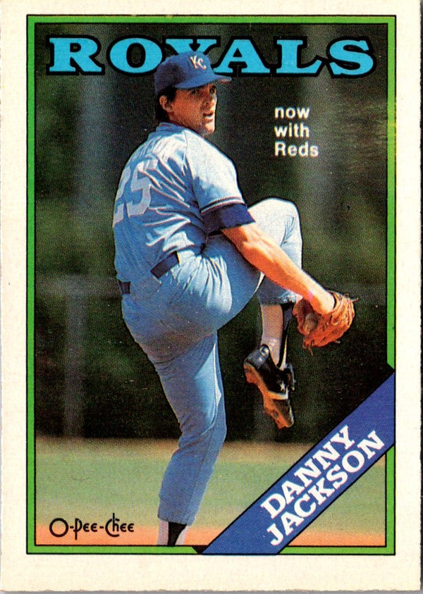 1988 O-Pee-Chee Danny Jackson #324