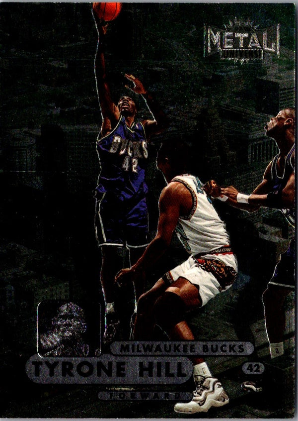 1997 Metal Universe Tyrone Hill #32