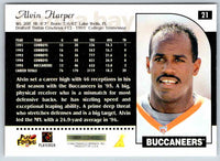 1996 Score Alvin Harper #21