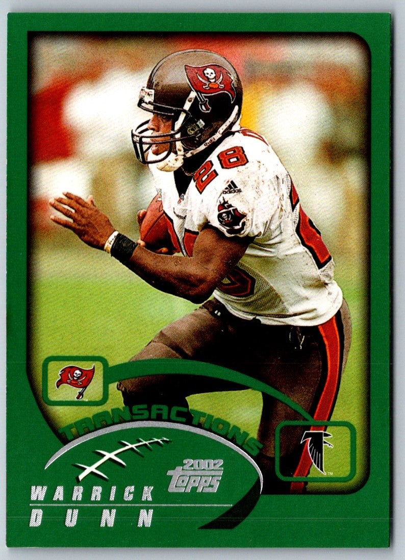 2002 Topps Warrick Dunn