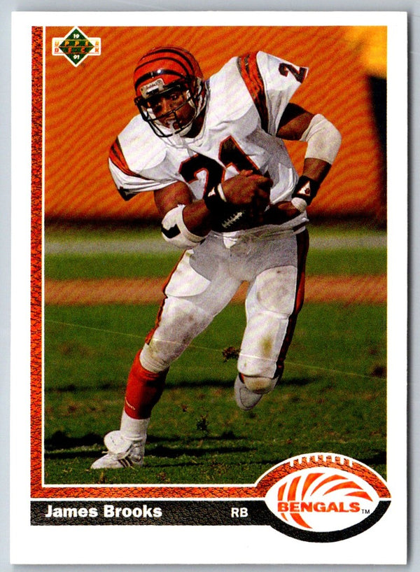 1991 Upper Deck James Brooks #365