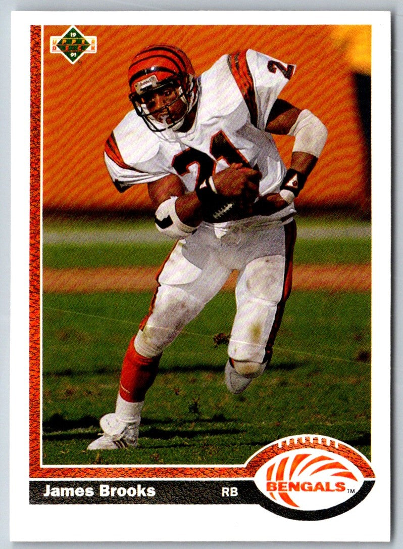 1991 Upper Deck James Brooks