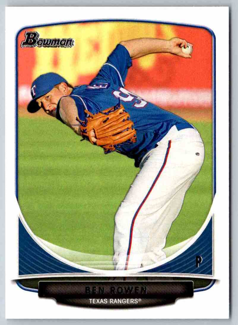 2013 Bowman Ben Rowen