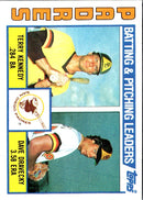 1984 Topps Terry Kennedy/Dave Dravecky