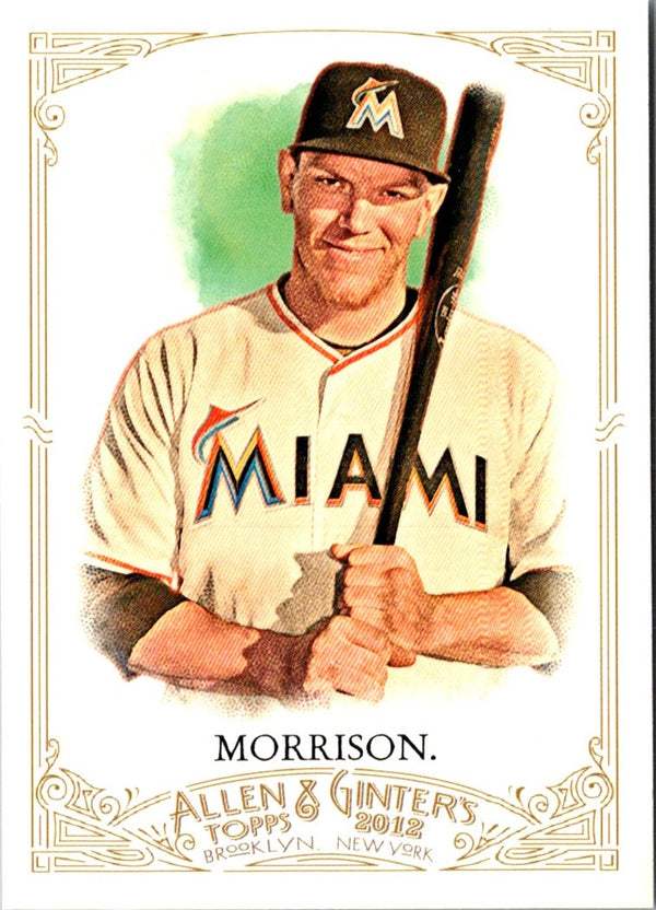 2012 Topps Allen & Ginter Logan Morrison #326