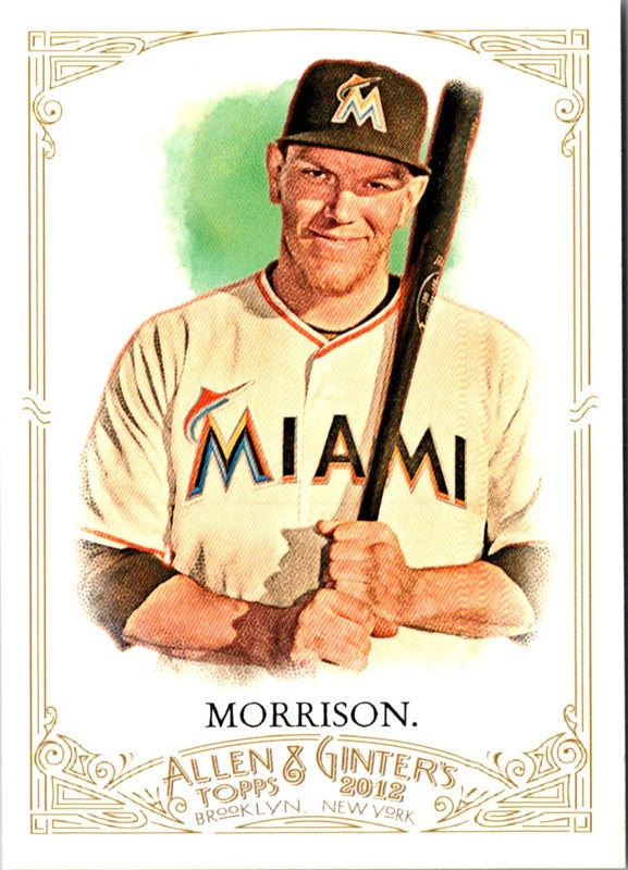 2012 Topps Allen & Ginter Logan Morrison #326