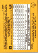 1987 Donruss Frank Tanana