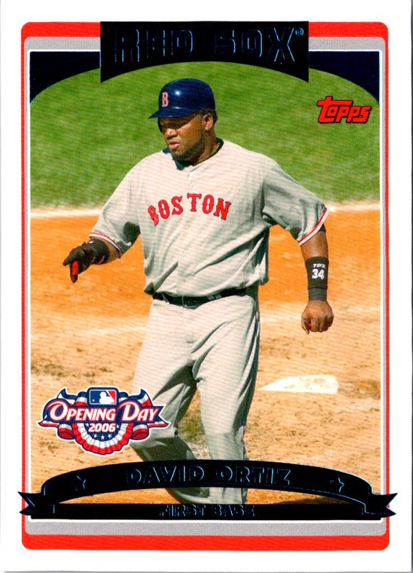 2006 Topps Opening Day David Ortiz #105