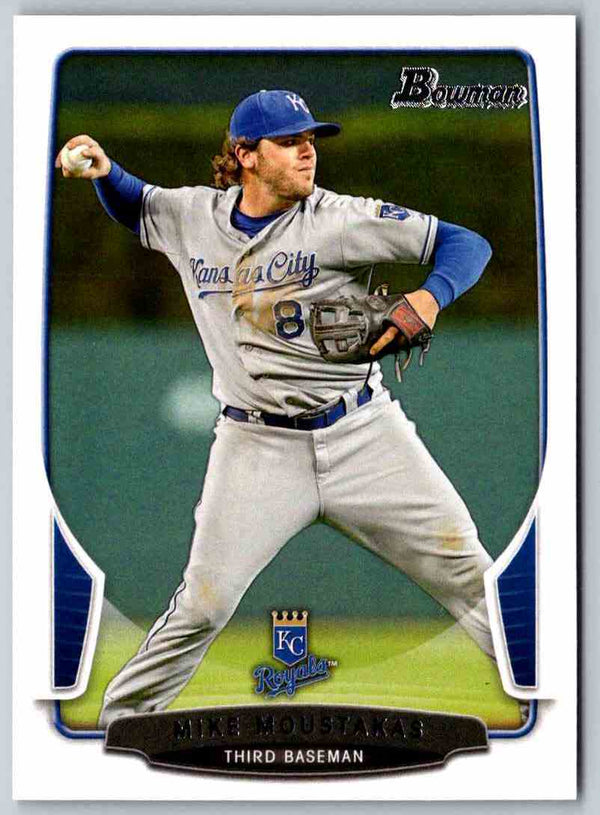 2013 Bowman Mike Moustakas #155