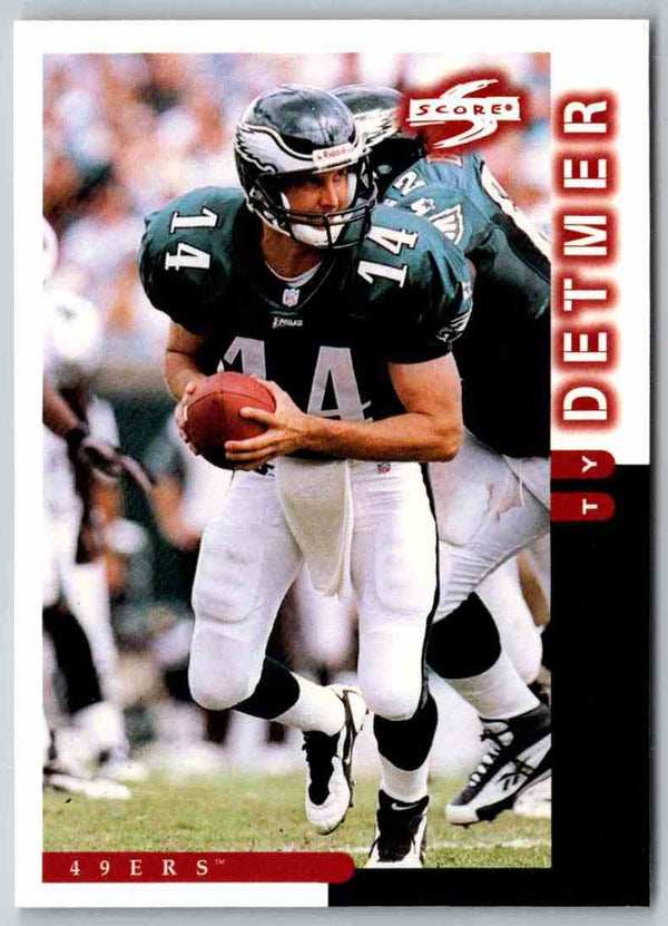 1998 Edge Ty Detmer #75
