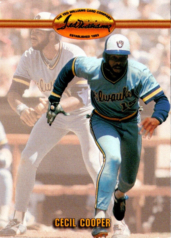 1993 Ted Williams Cecil Cooper #49