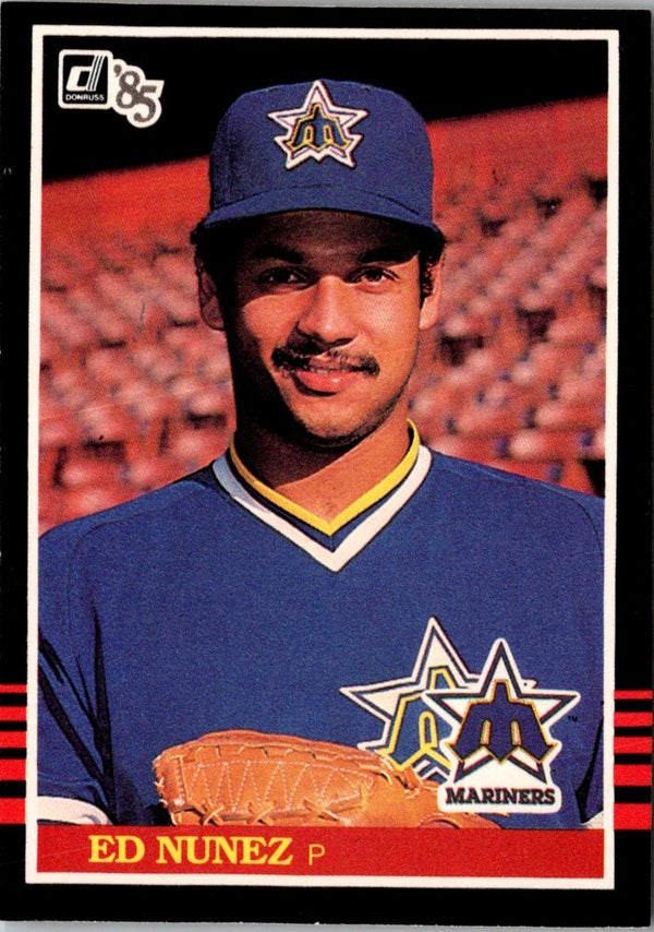 1985 Donruss Ed Nunez #484