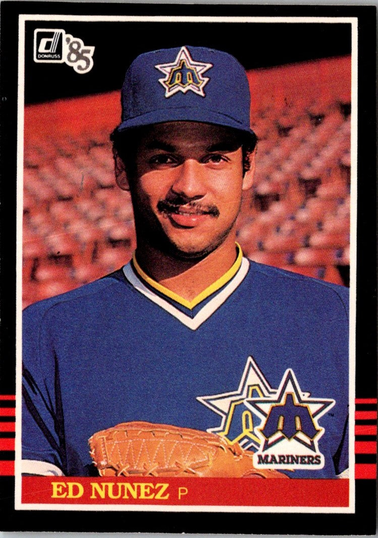 1985 Donruss Ed Nunez