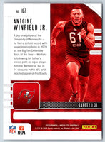 2020 Panini Absolute Antoine Winfield Jr. #107 Rookie