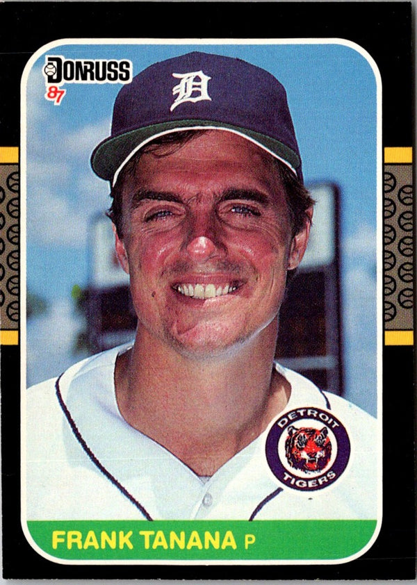 1987 Donruss Frank Tanana #152