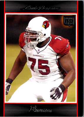 2007 Bowman Levi Brown #218 Rookie
