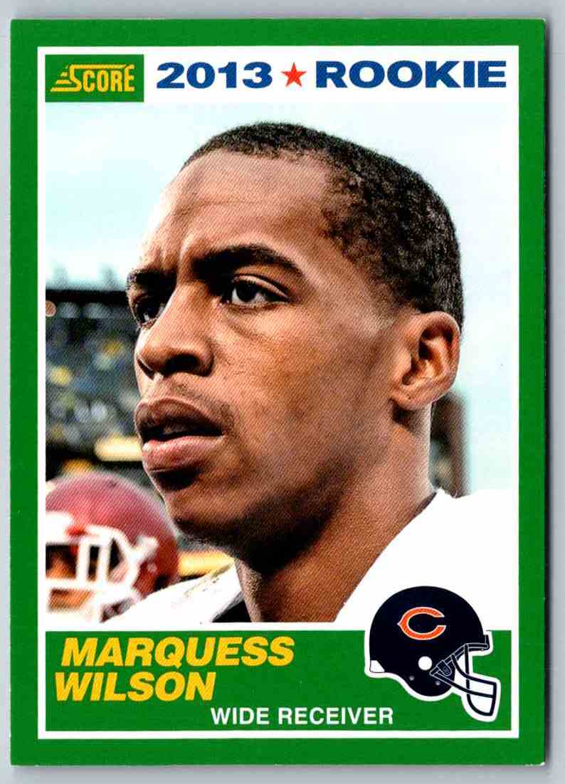 2012 Score Marquess Wilson