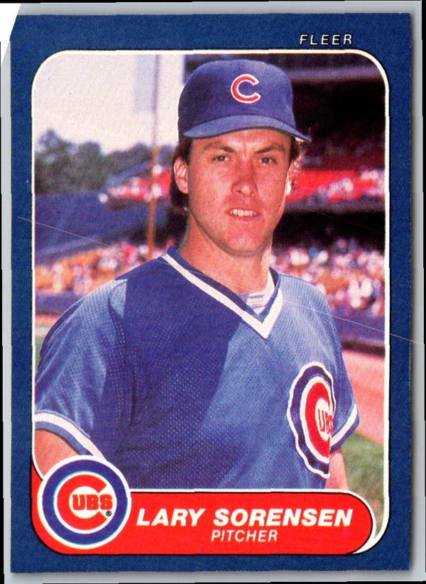 1986 Fleer Lary Sorensen #381