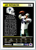 1991 Pinnacle Jay Novacek #350