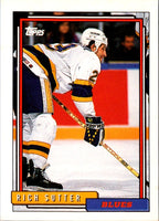 1992 Topps Rich Sutter #434