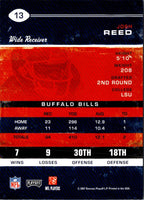 2007 Playoff Contenders Josh Reed #13