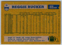 1982 Topps Reggie Rucker #72