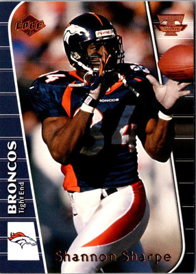 1999 Collector's Edge Triumph Shannon Sharpe #T23