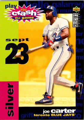1995 Collector's Choice You Crash the Game Joe Carter #CG5C