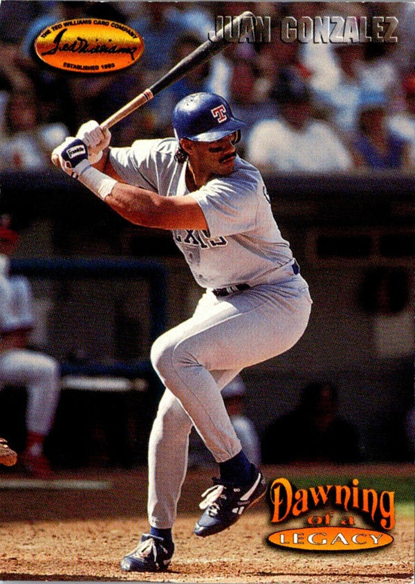 1993 Ted Williams Juan Gonzalez #153A