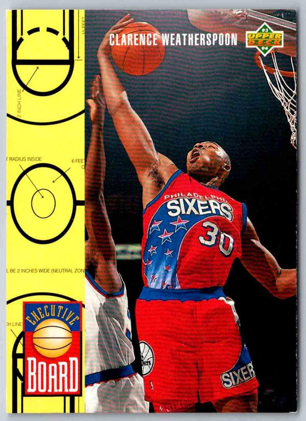 1993 Upper Deck Clarence Weatherspoon #427